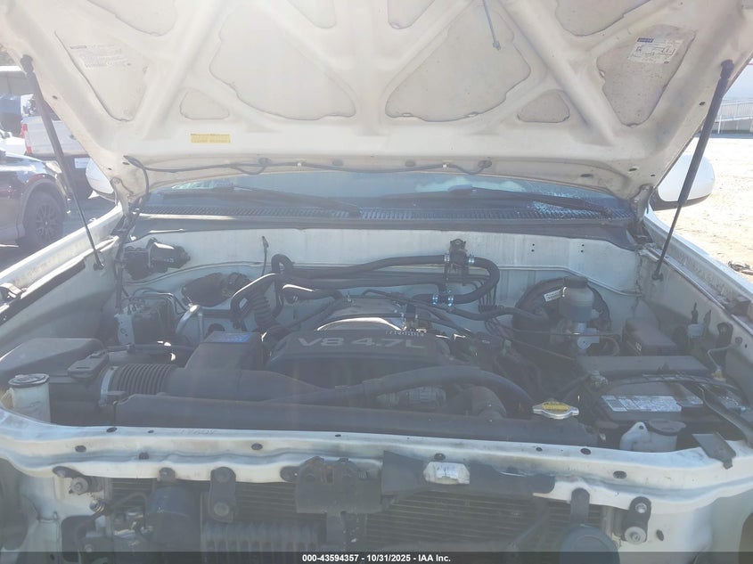 2002 Toyota Sequoia Sr5 V8 VIN: 5TDZT34A02S087062 Lot: 43594357