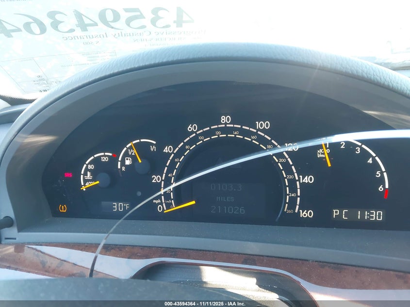 2006 Mercedes-Benz S 500 VIN: WDBNG75J26A476151 Lot: 43594364