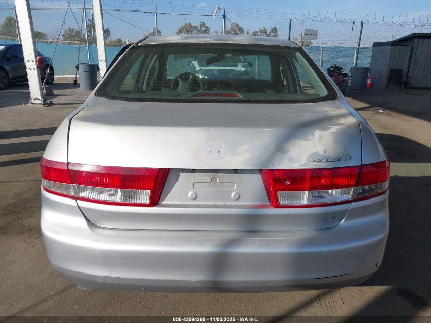 2003 Honda Accord 2.4 Lx VIN: JHMCM56323C053249 Lot: 43594369