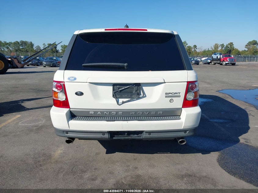 2008 Land Rover Range Rover Sport Supercharged VIN: SALSH23488A186977 Lot: 43594371