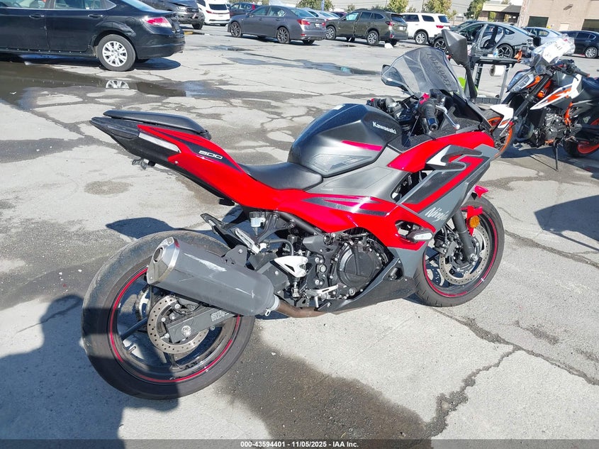 VIN ML5EXGJ15SDA63721 2025 KAWASAKI EX500 A/B