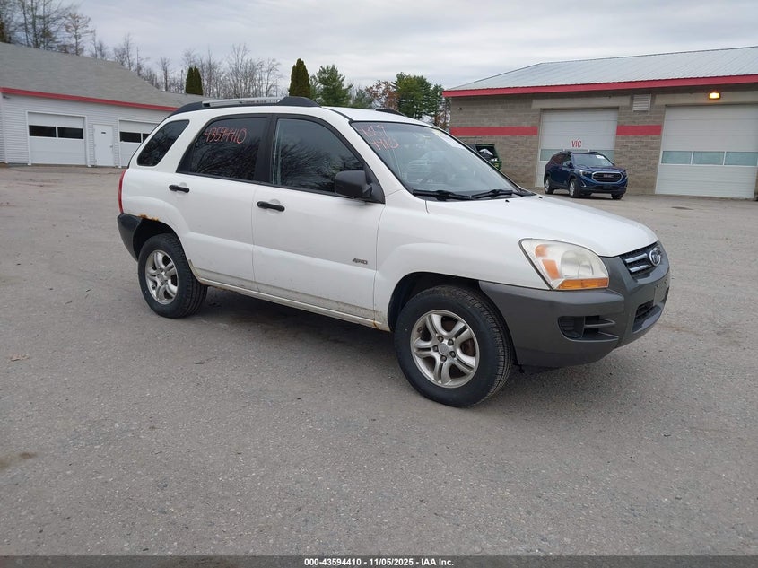2008 Kia Sportage Lx V6 VIN: KNDJE723687455511 Lot: 43594410