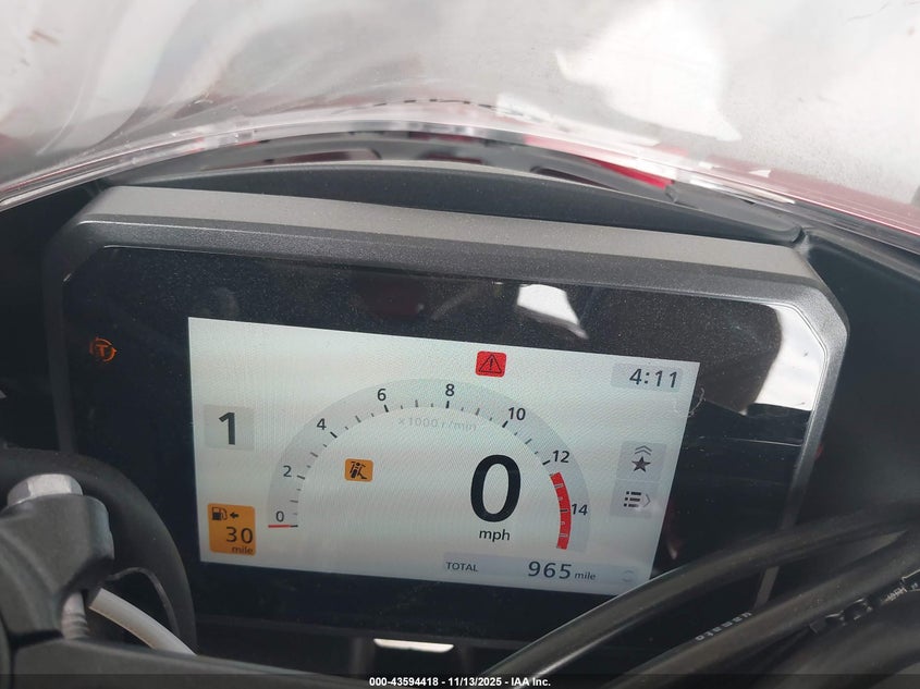 2025 Honda Cbr650 R VIN: MLHRH155XS5100877 Lot: 43594418