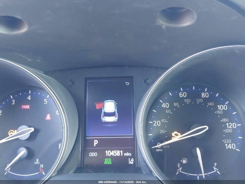 2019 Toyota C-Hr Le VIN: JTNKHMBX9K1033249 Lot: 43594449