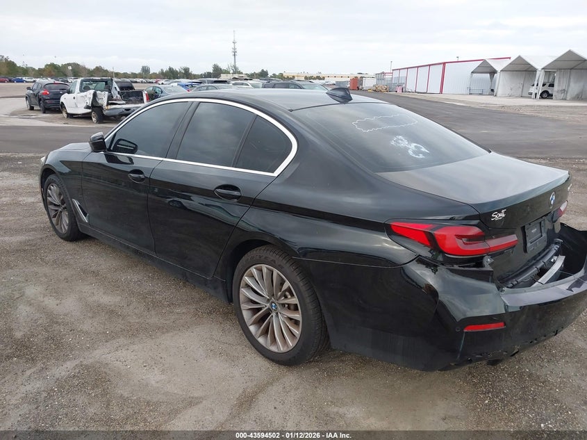 2022 BMW 530 I WBA53BH02NWX39174 photo #4