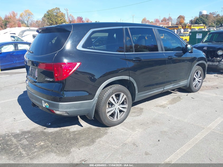 2017 HONDA PILOT EX-L - 5FNYF6H51HB033722