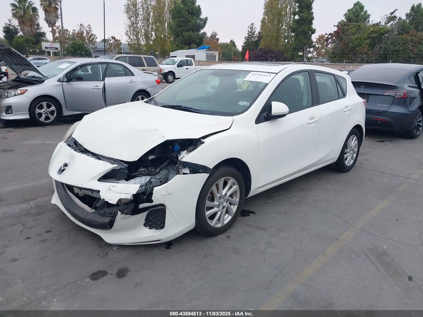 JM1BL1M77C1665604 2012 MAZDA 3 photo no. 2