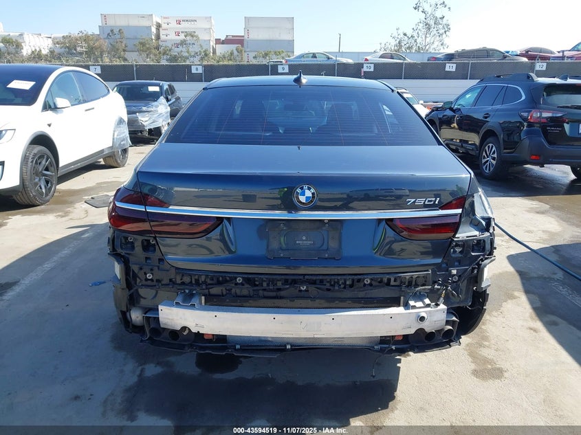 2016 BMW 750I WBA7F0C54GGL99840