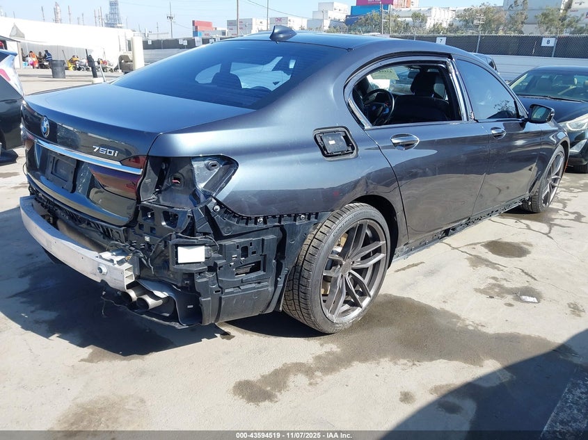 2016 BMW 750I WBA7F0C54GGL99840