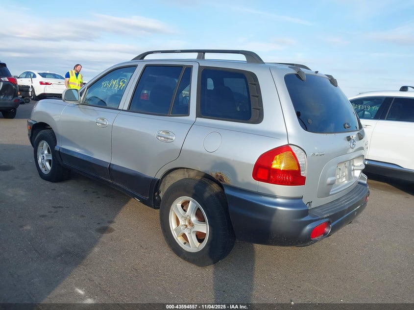 KM8SC73DX4U683956 2004 HYUNDAI SANTA FE photo no. 3