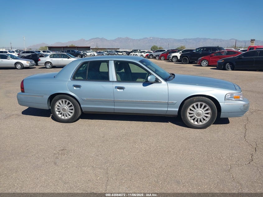 2008 Mercury Grand Marquis Ls VIN: 2MEFM75V68X649261 Lot: 43594572