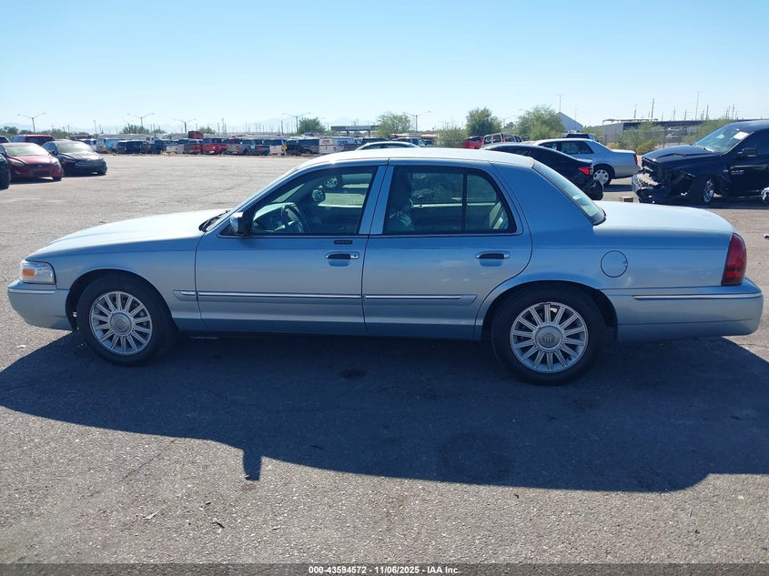 2008 Mercury Grand Marquis Ls VIN: 2MEFM75V68X649261 Lot: 43594572