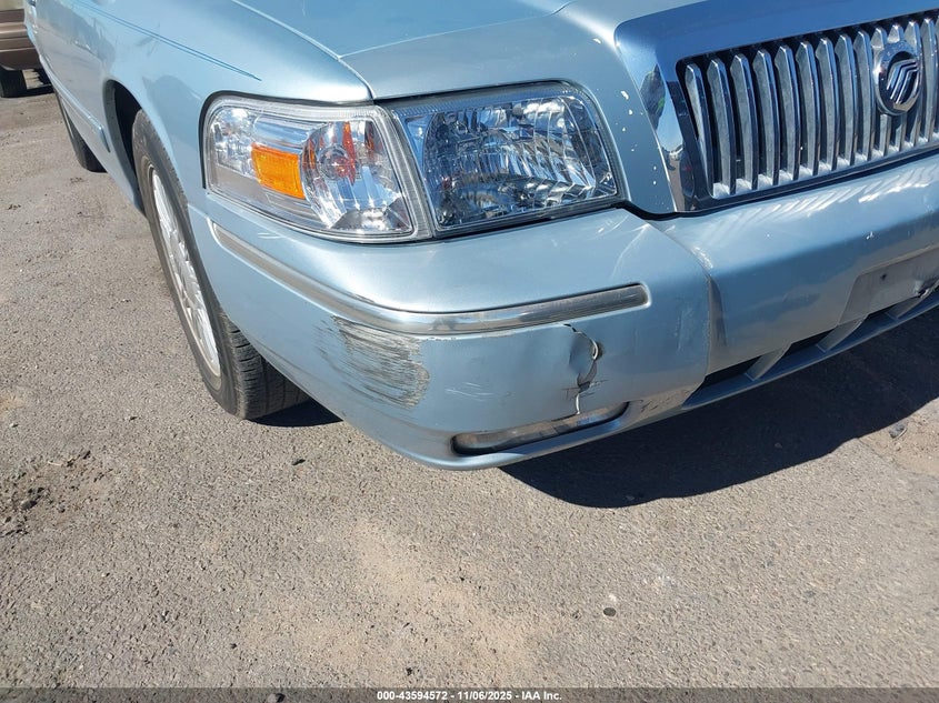 2008 Mercury Grand Marquis Ls VIN: 2MEFM75V68X649261 Lot: 43594572