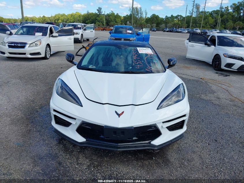 2021 Chevrolet Corvette Stingray Rwd 3Lt VIN: 1G1YC3D42M5117492 Lot: 43594573