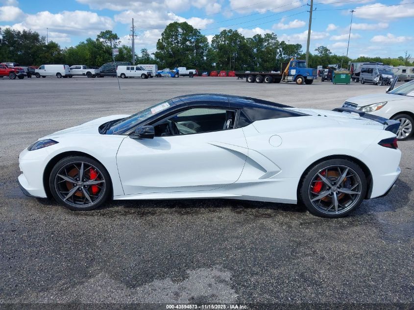 2021 Chevrolet Corvette Stingray Rwd 3Lt VIN: 1G1YC3D42M5117492 Lot: 43594573