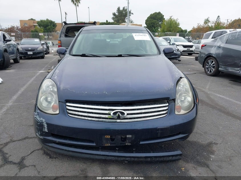 2004 Infiniti G35 VIN: JNKCV51E54M617767 Lot: 43594585