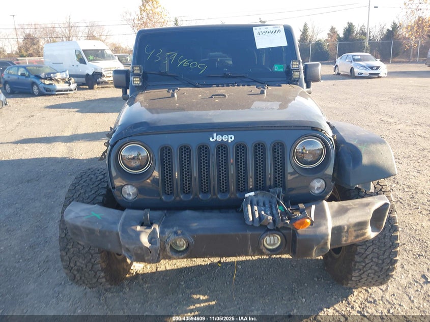 2017 JEEP WRANGLER UNLIMITED SPORT 4X4 1C4BJWDG7HL589333