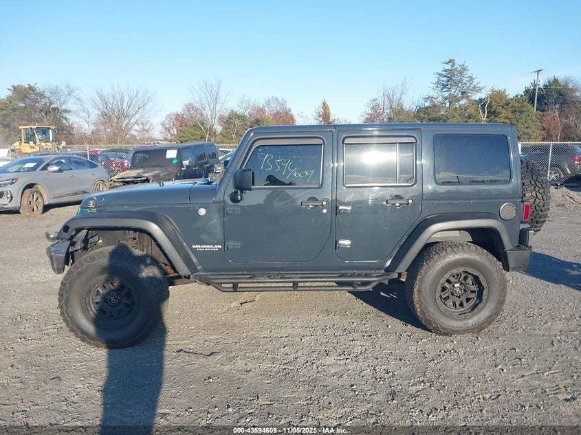2017 JEEP WRANGLER UNLIMITED SPORT 4X4 1C4BJWDG7HL589333