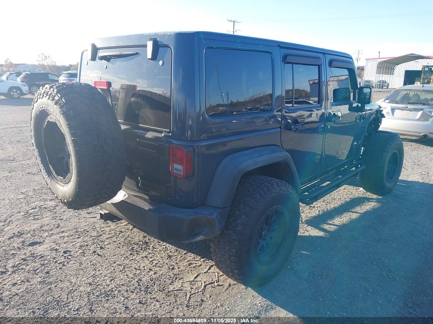 2017 JEEP WRANGLER UNLIMITED SPORT 4X4 1C4BJWDG7HL589333