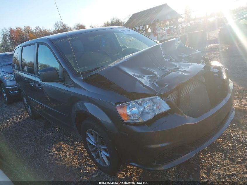 2016 Dodge Grand Caravan Se Plus VIN: 2C4RDGBG7GR361076 Lot: 43594634