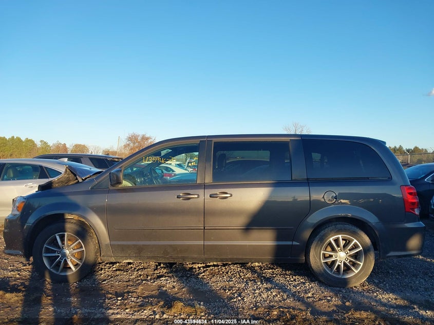 2016 Dodge Grand Caravan Se Plus VIN: 2C4RDGBG7GR361076 Lot: 43594634