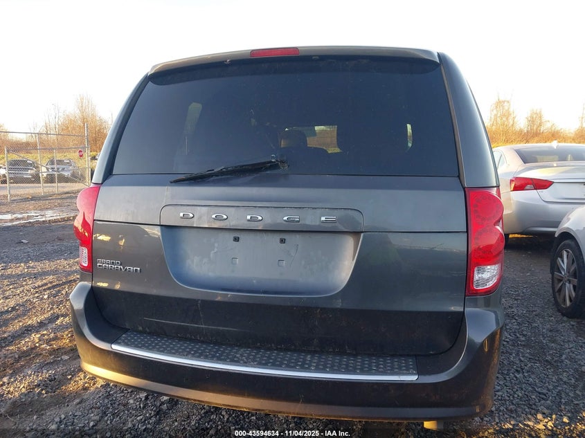 2016 Dodge Grand Caravan Se Plus VIN: 2C4RDGBG7GR361076 Lot: 43594634