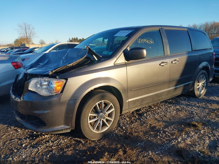 2C4RDGBG7GR361076 2016 DODGE CARAVAN photo no. 2