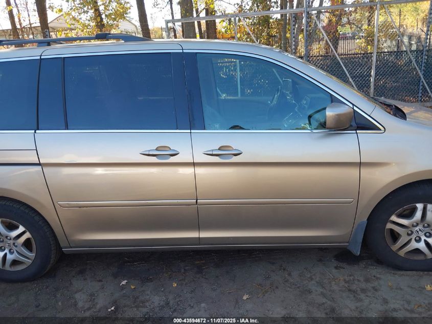 2005 Honda Odyssey Ex-L VIN: 5FNRL38765B040562 Lot: 43594672
