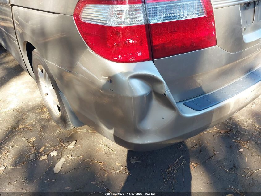 2005 Honda Odyssey Ex-L VIN: 5FNRL38765B040562 Lot: 43594672