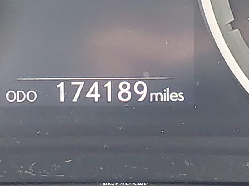 2014 Lexus Is 350 VIN: JTHBE1D23E5003611 Lot: 43594691