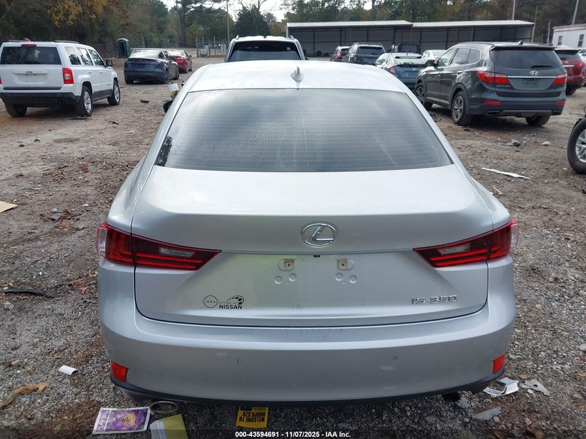 2014 Lexus Is 350 VIN: JTHBE1D23E5003611 Lot: 43594691