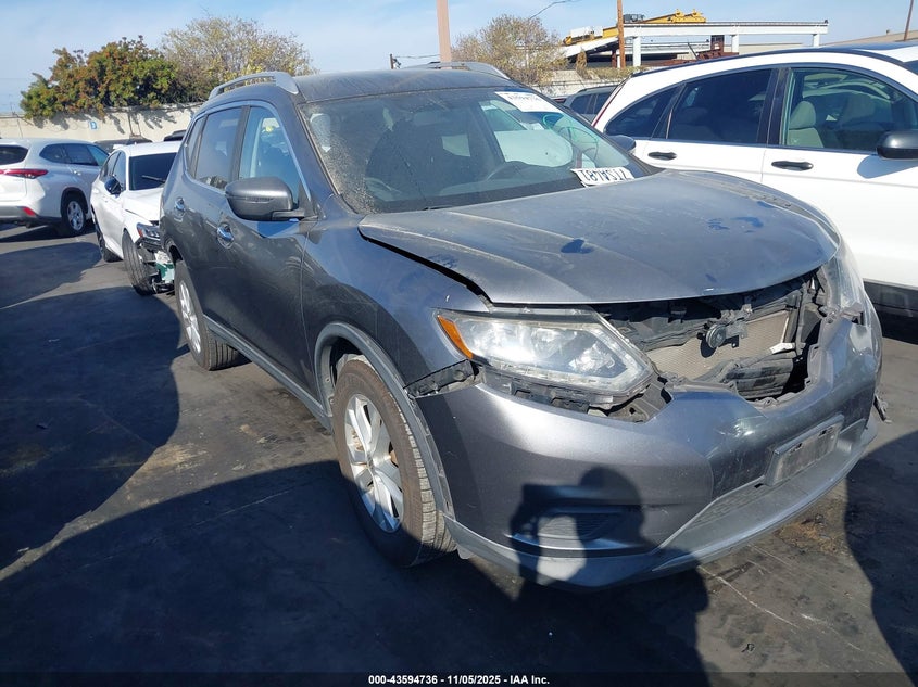 2016 NISSAN ROGUE SV - KNMAT2MT5GP657535