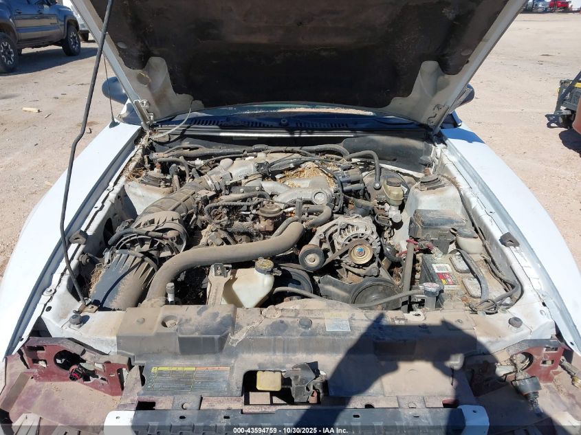 2002 Ford Mustang VIN: 1FAFP444X2F163464 Lot: 43594759