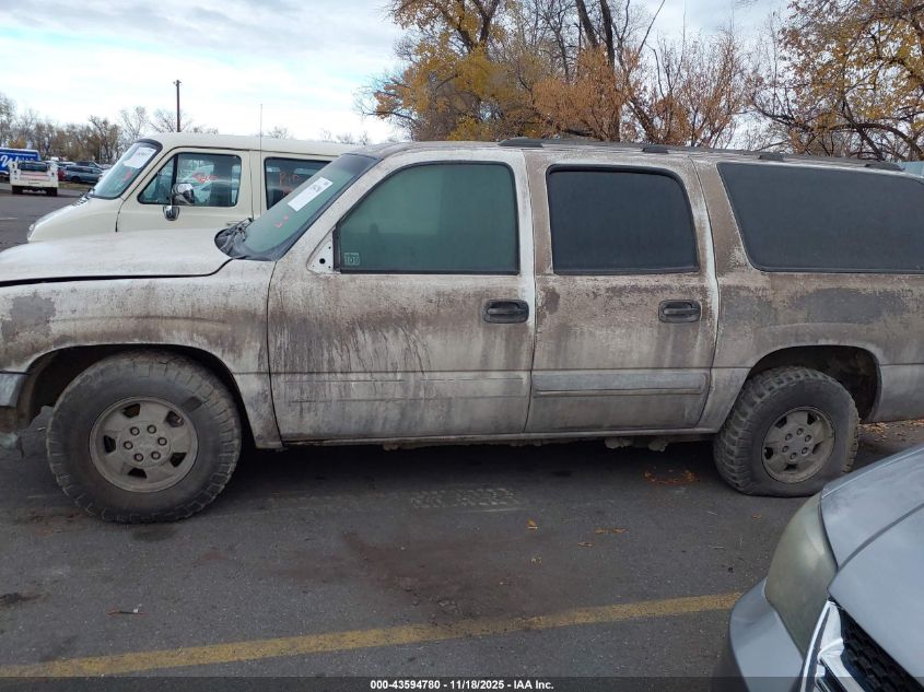 2003 Chevrolet Suburban 1500 Ls VIN: 1GNFK16Z83J169866 Lot: 43594780