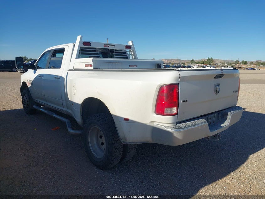 2018 Ram 3500 Slt 4X4 8' Box VIN: 3C63RRHL9JG343173 Lot: 43594788