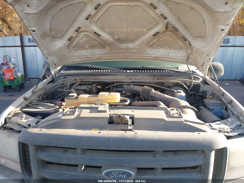 2004 Ford F-250 Lariat/Xl/Xlt VIN: 3FTNX21L04MA09712 Lot: 43594795