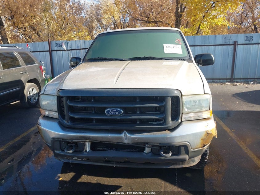2004 Ford F-250 Lariat/Xl/Xlt VIN: 3FTNX21L04MA09712 Lot: 43594795
