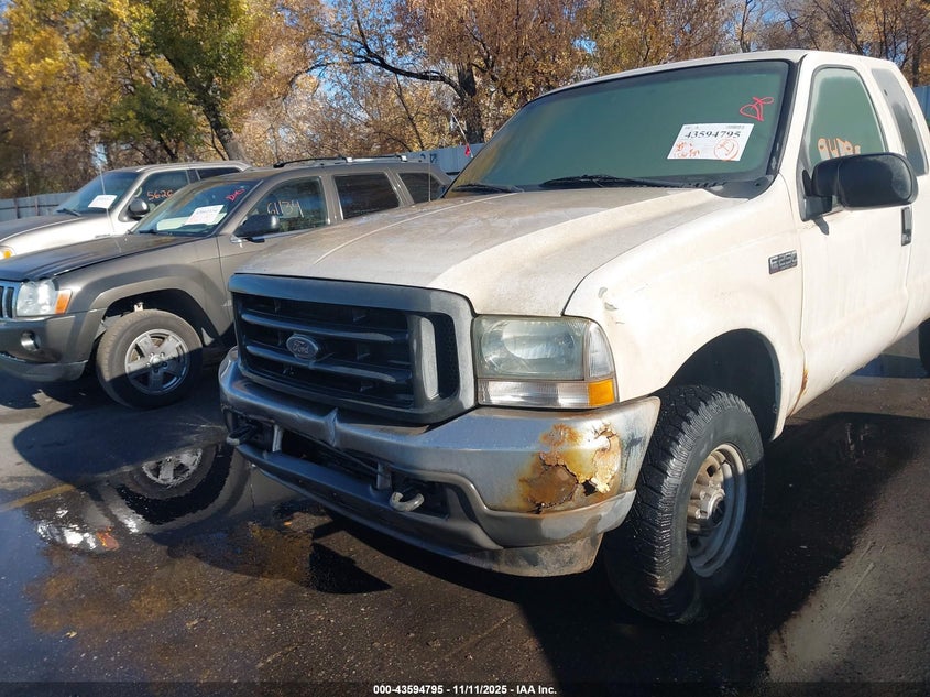 2004 Ford F-250 Lariat/Xl/Xlt VIN: 3FTNX21L04MA09712 Lot: 43594795