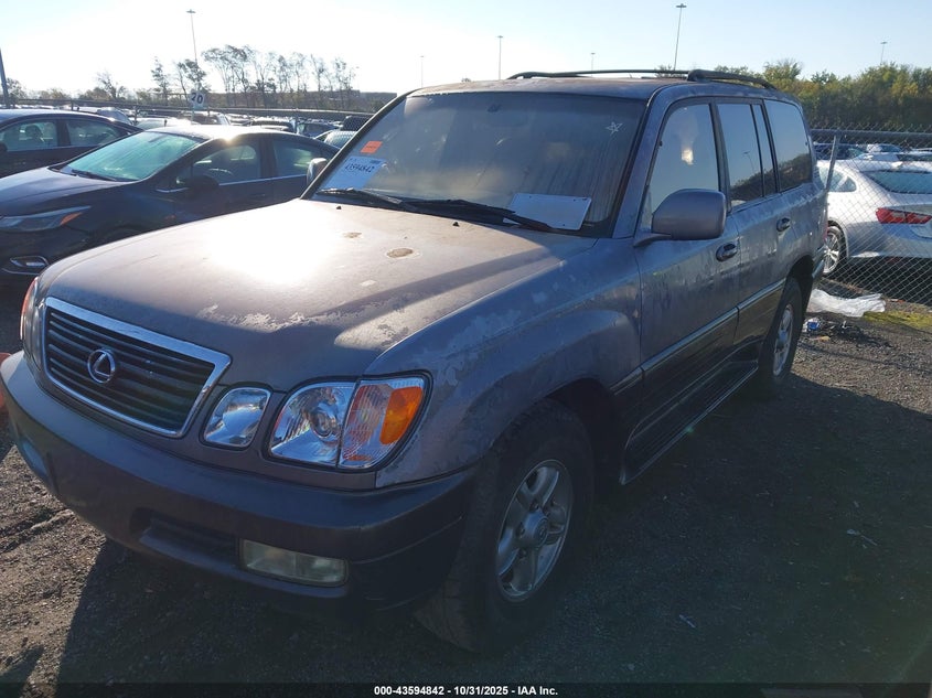1999 Lexus Lx 470 VIN: JT6HT00W1X0040328 Lot: 43594842