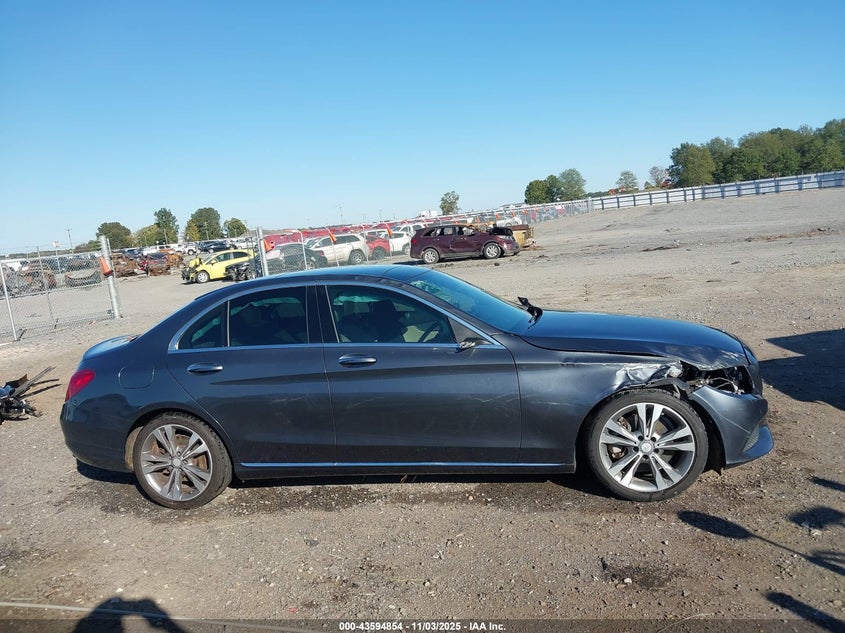 2015 Mercedes-Benz C 300 Luxury/Sport VIN: 55SWF4JBXFU076902 Lot: 43594854