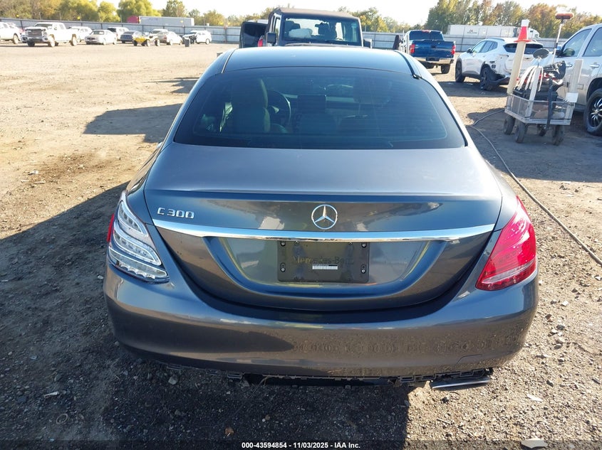 2015 Mercedes-Benz C 300 Luxury/Sport VIN: 55SWF4JBXFU076902 Lot: 43594854