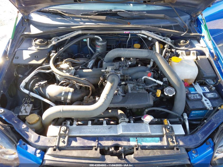 2002 Subaru Impreza Wrx VIN: JF1GD29652G514190 Lot: 43594863