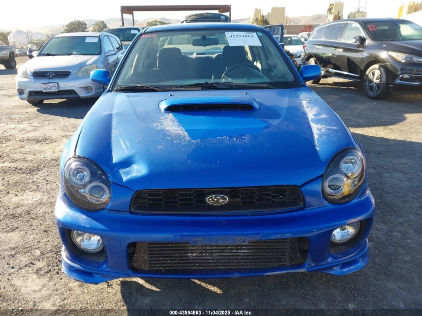 2002 Subaru Impreza Wrx VIN: JF1GD29652G514190 Lot: 43594863