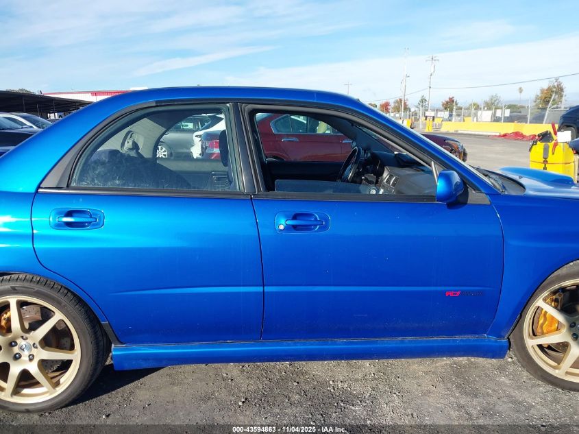2002 Subaru Impreza Wrx VIN: JF1GD29652G514190 Lot: 43594863