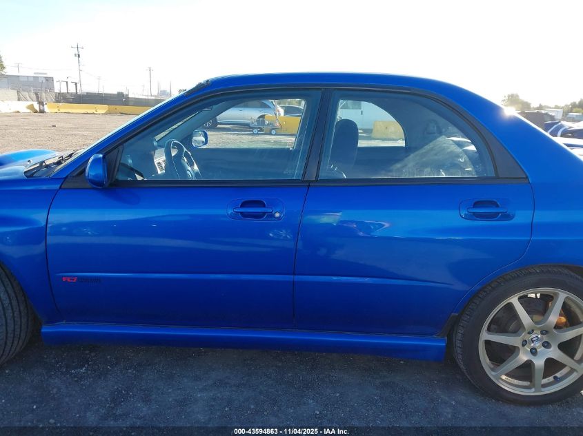 2002 Subaru Impreza Wrx VIN: JF1GD29652G514190 Lot: 43594863