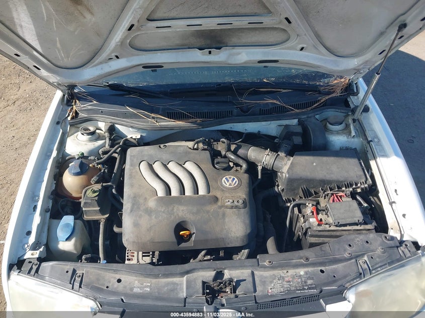 2002 Volkswagen Jetta Gls VIN: 3VWSB69M92M192494 Lot: 43594883