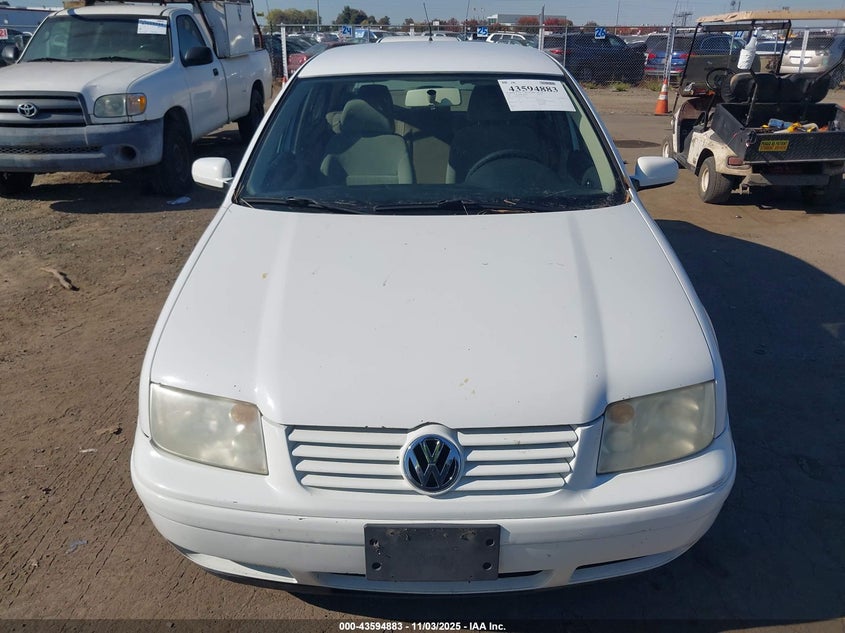 2002 Volkswagen Jetta Gls VIN: 3VWSB69M92M192494 Lot: 43594883