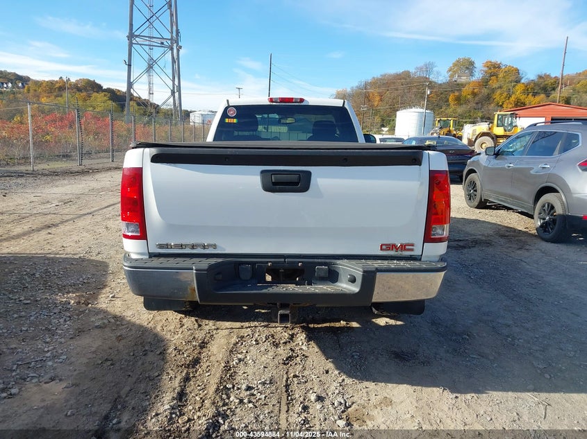 2009 GMC Sierra 1500 Work Truck VIN: 1GTEK14C39Z125870 Lot: 43594884