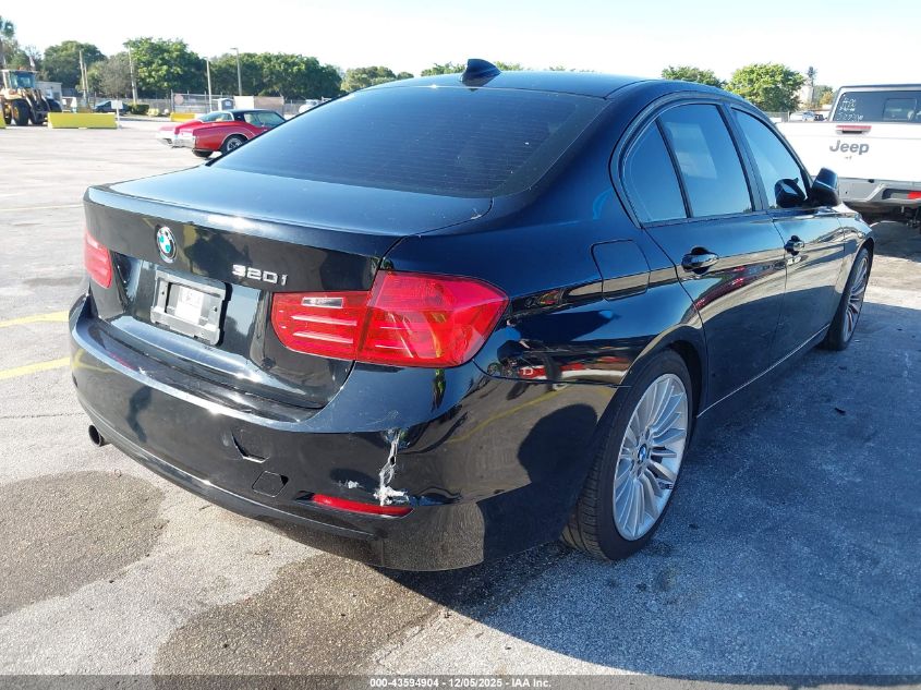 2014 BMW 320I VIN: WBA3B1G50ENS78371 Lot: 43594904