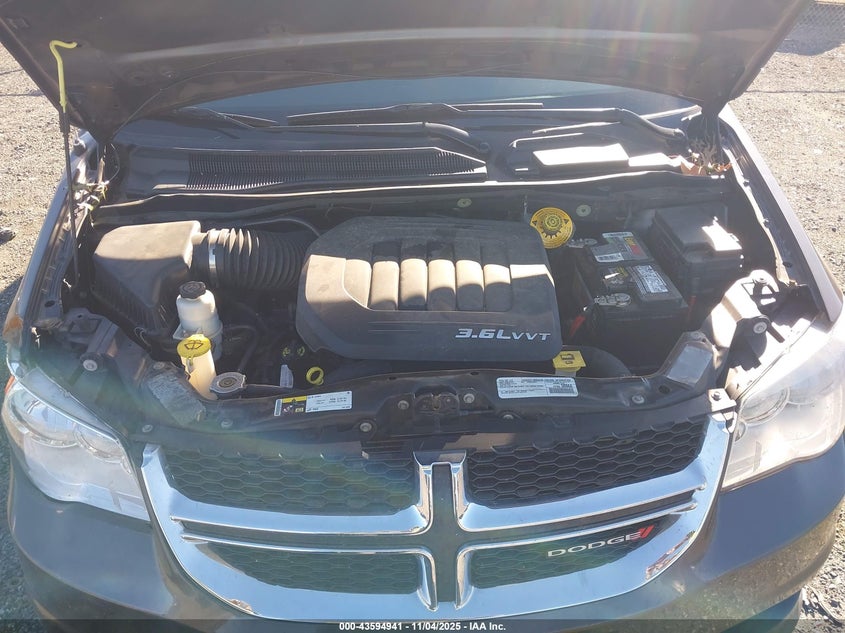 2016 Dodge Grand Caravan Sxt VIN: 2C4RDGCGXGR336168 Lot: 43594941